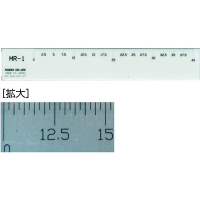 ケニス（株） 3-321-0690 ＫＥＮＩＳ　顕微鏡用マイクロルーラー　ＭＲ－１　（５枚入）