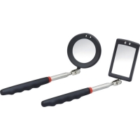 日本浅田 ASADA    MTIM24 アサダ　ＬＥＤ付サービスミラー　角型