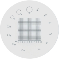 （株）京葉光器 S-207 リーフ　ガラススケール
