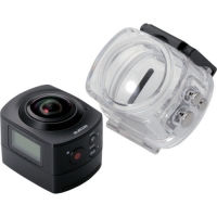 日本 ELECOM  ACAM-VRS01BK エレコム　ＶＲ用　半天球３６０度カメラ　ブラック