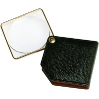 日本池田I.L.K  3145 池田レンズ　ゴールドポケットルーペ