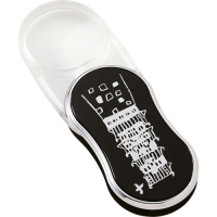 日本池田I.L.K  CLE-35P 池田レンズ　ＬＥＤライト付　スライドルーペ