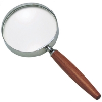 日本池田I.L.K  1451-P 池田レンズ　金枠製手持ちルーペ