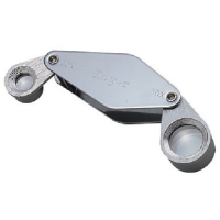 日本池田I.L.K  7020-W 池田レンズ　メタルホルダールーペ