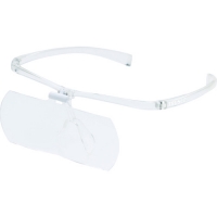 日本中山 TRUSCO  TSM-2.0-TM ＴＲＵＳＣＯ　双眼メガネルーペ２倍　フレーム透明