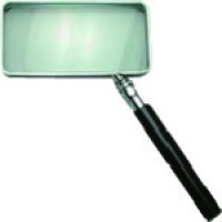 日本池田I.L.K  1520 池田レンズ　角型製手持ちルーペ