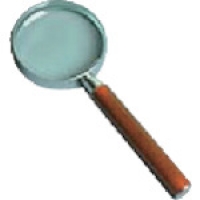 日本池田I.L.K  1321 池田レンズ　金枠製手持ちルーペ