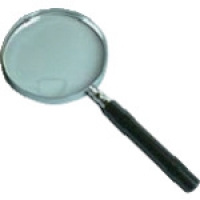 日本池田I.L.K  1240-P 池田レンズ　金枠製手持ちルーペ