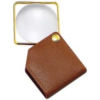 日本池田I.L.K  3135 池田レンズ　ゴールドポケットルーペ