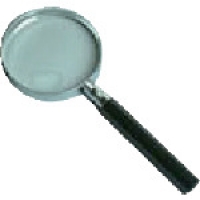 日本池田I.L.K  1220-P 池田レンズ　金枠製手持ちルーペ