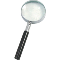 日本池田I.L.K  120 池田レンズ　金枠製手持ちルーペ