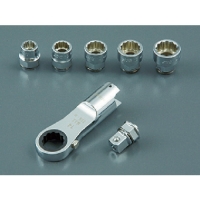 日本京都 KTC TGX13MR147 ＫＴＣ　交換式用　ラチェットめがねヘッドセット［７点組］