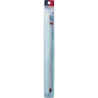（株）佐藤計量器製作所 0120-10 佐藤　アルコール棒状温度計　－５～１０５℃　３０ｃｍ　スライドパック入り　（０１