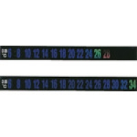 （株）日本緑十字社 270104 緑十字　デジタルサーモテープ（示温材）　５０～１００℃　１０×９２ｍｍ　３０枚組