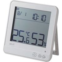 日本 ELECOM  OND-02WH エレコム　温湿度警告計「ｇｏｕｄ（ゴウド）」　大画面モデル　ホワイト