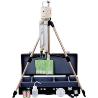 柴田科学（株） 080310-06 ＳＩＢＡＴＡ　アスマン通風乾湿計　電動式セット