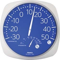 日本中山 TRUSCO  TAOT-250-U ＴＲＵＳＣＯ　大型アナログ温湿度計