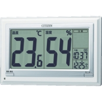 リズム時計工業（株） 8RD201-A19 シチズン　自動点灯付温湿度計