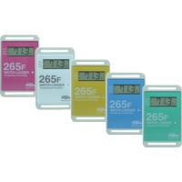 日本藤田 FUJITA  KT-265F-5SET Ｆｕｊｉｔａ　表示付温湿度データロガー（ミニタイプ・５色セット）