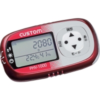 日本东洋 CUSTOM   PHV-1000R カスタム　熱中症・風邪チェッカー付き活動量計