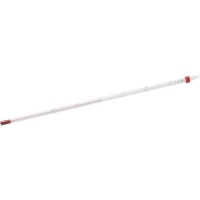 （株）佐藤計量器製作所 0220-10 佐藤　アルコール棒状温度計　０～５０℃　３０ｃｍ　スライドパック入り　（０２２０