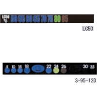 日本亚速旺 ASONE   2-2600-04 ＡＳ　サーモピット液晶シール　Ｒ－６Ｄ－ＧＡ縦　（２０枚入）