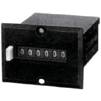 ライン精機（株） MCH-6P AC200V ライン精機　電磁カウンター（リセットツキ）６桁