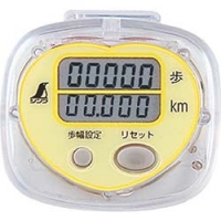 シンワ測定（株） 74134 シンワ　歩数計　ジョイウォーク　Ｒ　距離イエロー