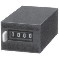 ライン精機（株） MCH-4S AC100V ライン精機　電磁カウンター（リセットツキ）４桁