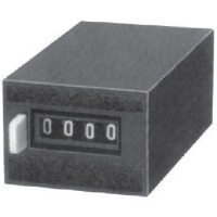 ライン精機（株） MCH-4S AC200V ライン精機　電磁カウンター（リセットツキ）４桁