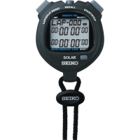 セイコーウォッチ（株） SVAJ001 ＳＥＩＫＯ　ストップウオッチソーラー　スタンダード　ブラック