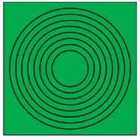 ユニット（株） 446-86 ユニット　ゲージマーカー円形緑・ＰＰステッカー・１０枚組