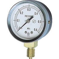 長野計器（株） GS50-121-0.1MP 長野　ＪＩＳ汎用形圧力計Ａ枠（ストレ