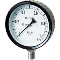 右下精器製造（株） G311-261-0.5MP 右下　ステンレス圧力計（Ａ枠立型・φ７５）　圧力レンジ０～０．５０ＭＰａ