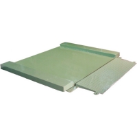 （株）守隨本店 FTS-600-1500X1500-S ＳＨＵＺＵＩ　低床型台はかり　ＳＵＳ　０．６Ｔ　１５００×１５００ｍｍ　片側スロ