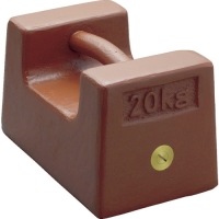 日本新光電子 ViBRA  M1RF-10K  VIBRA　鋳鉄製枕型分銅　１０ｋｇ　Ｍ１級