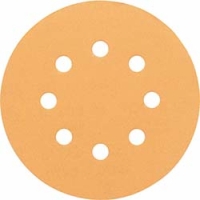 ボッシュ（株） 2608605070 ボッシュ　サンディングペーパー１２５ｍｍ　ゴールド　＃１００　５枚入り