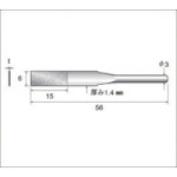 日本百固 BAHCO  BAHE1018F06 バーコ　タマゴ形超硬ロータリーバーシングルカット
