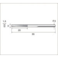 東京オートマック（株） TN16045 オートマック　ウッドカーバ刃物（三角刃、角度９０度、幅４．５ミリ）