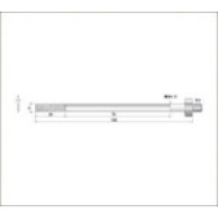 （株）ナカニシ 60232 ナカニシ　電着ダイヤモンドヤスリ（軸径３ｍｍ）　全長１０５ｍｍ刃長２０ｍｍ刃幅５ｍｍ