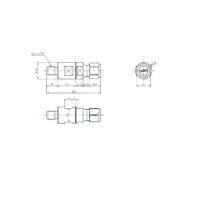 日本精密機械工作（株） Q8801 リューター　ＬＳ－４５用　ツールチャック１．２