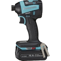 パナソニック（株）エコソリューションズ社 EZ75A7LJ2F-A Ｐａｎａｓｏｎｉｃ　デュアル　充電インパクトドライバー青　１４．４Ｖ５．０Ａｈセット