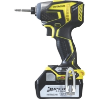 工機ホールディングス（株） WH18DDL-2LSCK-Y 日立　１８Ｖコードレスインパクトドライバ　黄３．０Ａｈ