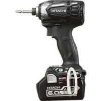 工機ホールディングス（株） WH18DDL2-2LYPK-B ＨｉＫＯＫＩ　１８Ｖコードレスインパクトドライバ　６．０Ａｈ　ブラック