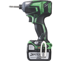 工機ホールディングス（株） WH14DDL-2LLCK-L 日立　１４．４Ｖコードレスインパクトドライバ　緑４．０Ａｈ