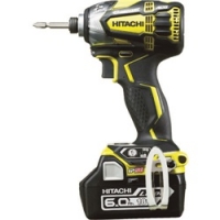 工機ホールディングス（株） WH18DDL2-2LYPK-Y ＨｉＫＯＫＩ　１８Ｖコードレスインパクトドライバ　６．０Ａｈ　イエロー