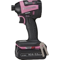 パナソニック（株）エコソリューションズ社 EZ75A7LJ2F-P Ｐａｎａｓｏｎｉｃ　デュアル　充電インパクトドライバーピンク　１４．４Ｖ５．０Ａｈセット