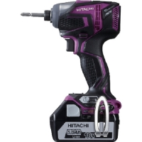 工機ホールディングス（株） WH18DDL-2LJCK-R 日立　１８Ｖコードレスインパクトドライバ　赤