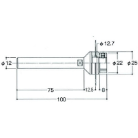 東京オートマック（株） RC2209 オートマック　共通替刃丸すくい幅９ミリ