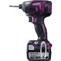 工機ホールディングス（株） WH14DDL-2LJCK-R 日立　１４．４Ｖコードレスインパクトドライバ　赤